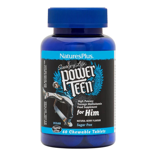 POWER TEEN (HIS) CHEWABLE 60